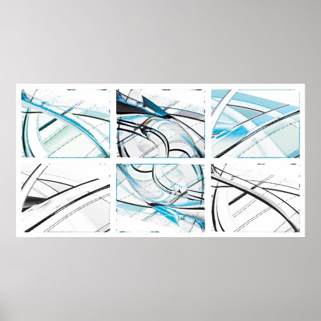 Poster S-p-a-c-e-s W (Frente)