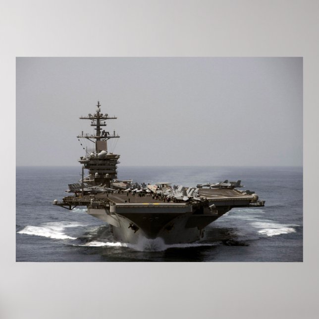 Pôster S Theodore Roosevelt (CVN 71) (Frente)