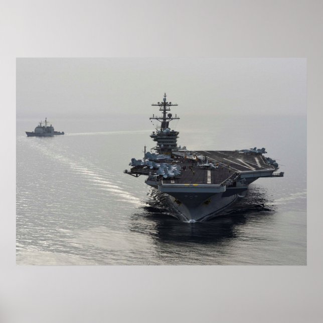 Pôster S Theodore Roosevelt (CVN 71) (Frente)