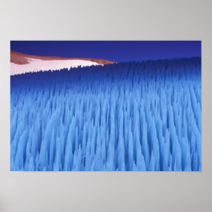 Poster SA, Chile, região de Coquimbo, Nieve Penitente;