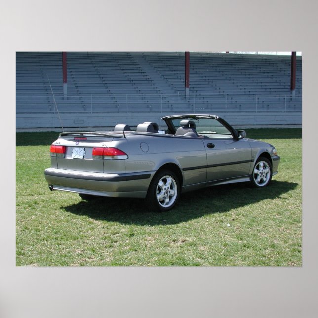 Poster Saab 9-3 Convertível (Frente)
