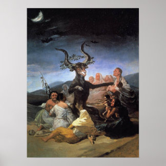 Pôster Sabá de bruxas