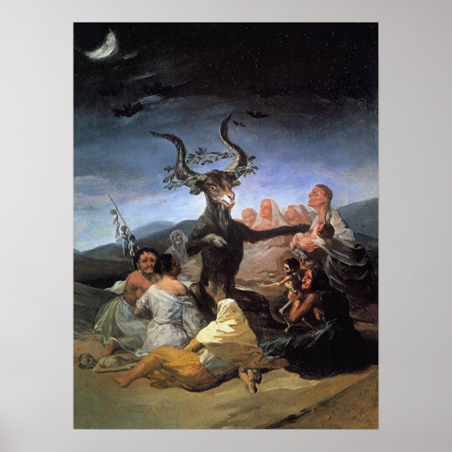 Pôster Sabá de bruxas (Frente)