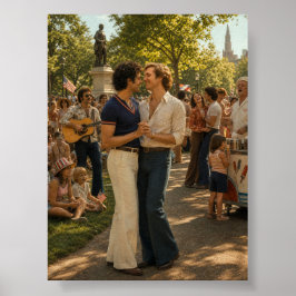 Poster Sábado no Parque | Projeto de Arte Gay