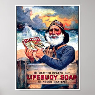 Poster Sabão de Lifebouy