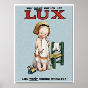 Pôster Sabão Lux