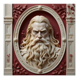 Pôster Sabedoria em Papercraft