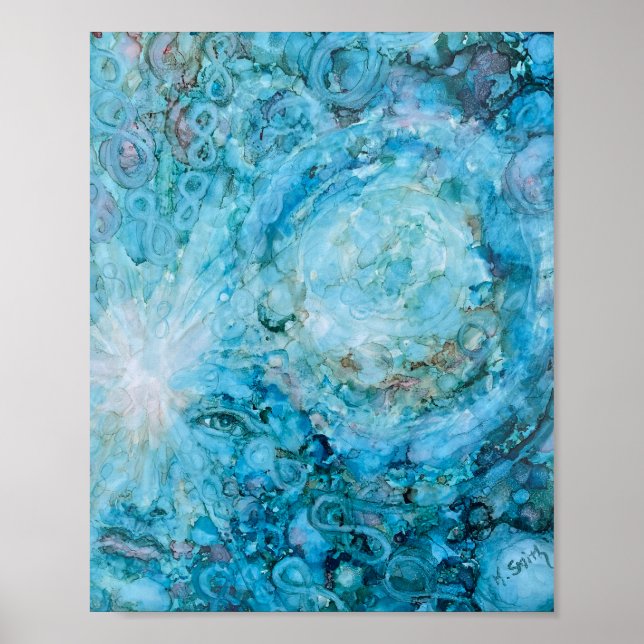 Poster Sabedoria Infinita Da Água (Frente)