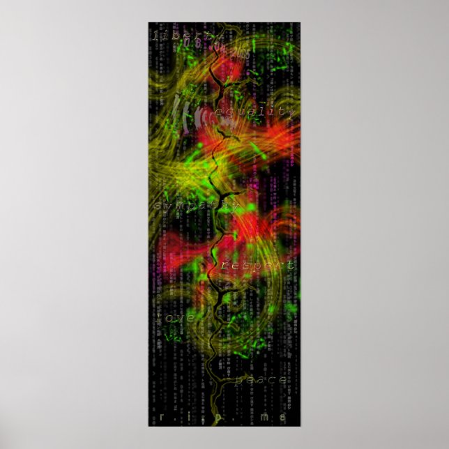 Pôster Sabedoria Psicodélica (Frente)