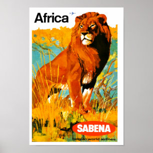 Poster ~ Sabena de África