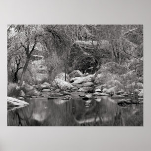 Poster Sabino Creek no Inverno Fotográfico