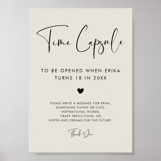 Poster Sábio Leve Elegante Sábio Cápsula primeiro anivers (Frente)