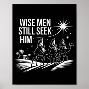 Poster Sábios Homens Ainda O Procuram Natal Cristão Jesus