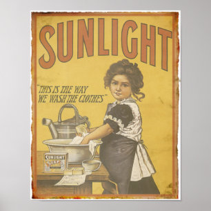 Pôster Sabonete de luz solar - 1873