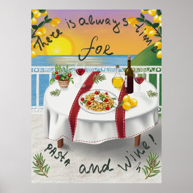 Poster Sabor de Itália (Frente)