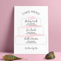 Sabores de Bolo Elegante Rosa Feminino em Camadas