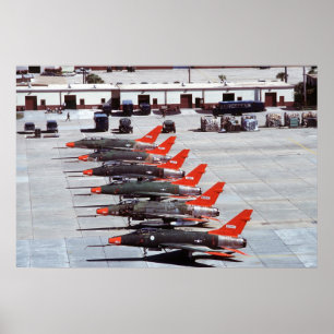 Poster Sabres F-100 super