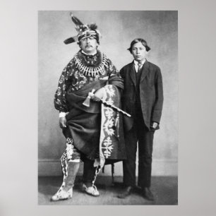 Poster Saco e nação do Fox: 1868