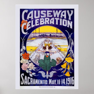 Pôster Sacramento Causeway Celebration