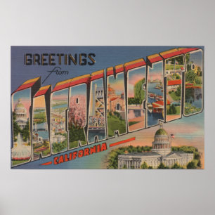 Poster Sacramento, cenas 2 da letra de CaliforniaLarge