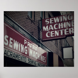 Pôster Sacramento Sewing Machine Center
