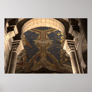 Poster Sacré-Coeur Espírito Santo Mata Mágica Dove Paris