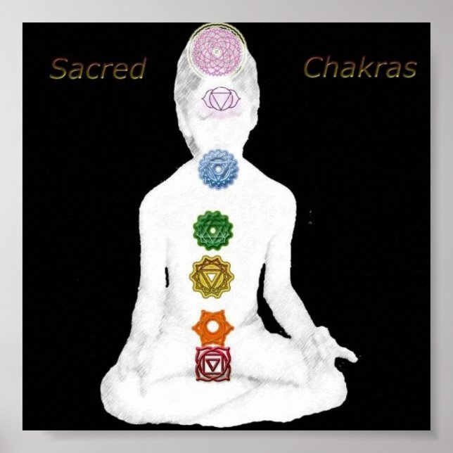 Pôster Sacred Chakras (Frente)