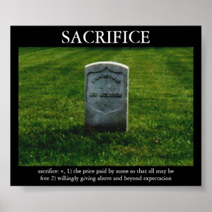 Pôster Sacrifício