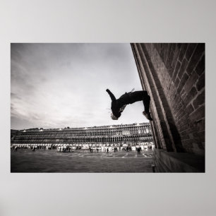 Poster Sacudir San Marco Veneza quadrada da parede do