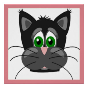 PÔSTER SAD CAT