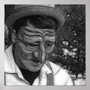 Pôster Sad Man