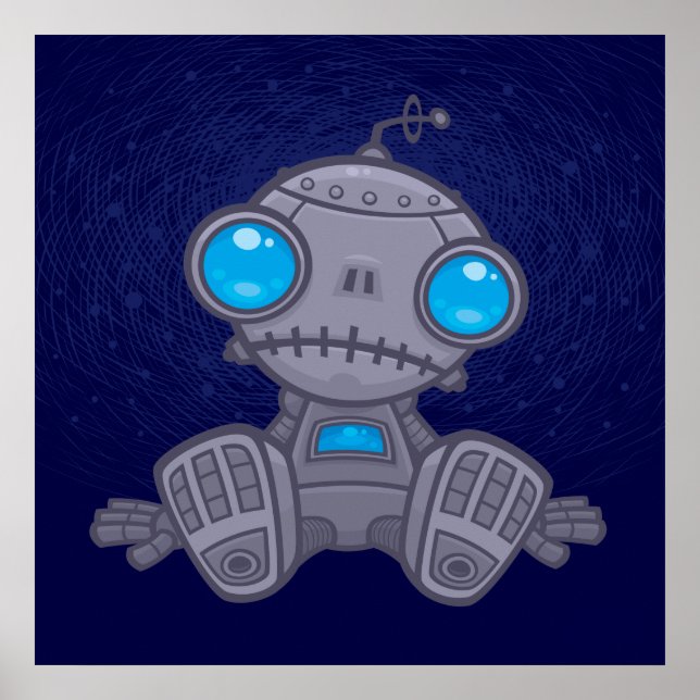 Poster Sad Robot (Frente)