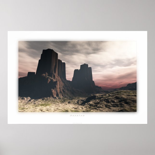 Poster Saeulen (Frente)