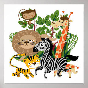 Pôster Safari Animal