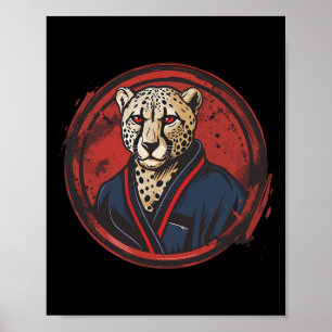 Poster Safari Lepard Cheetah Judo Cheetah
