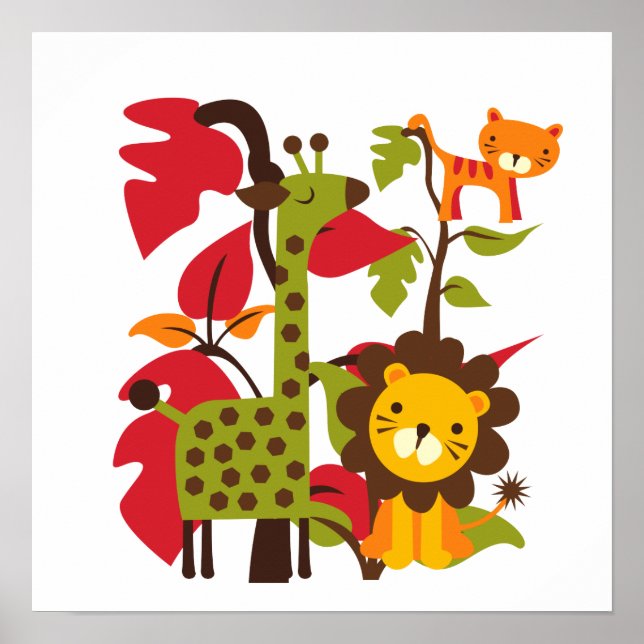 Pôster Safari Life (Frente)