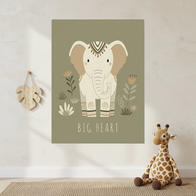Poster Safari Portraits Elephant ID1264 (Criador carregado)