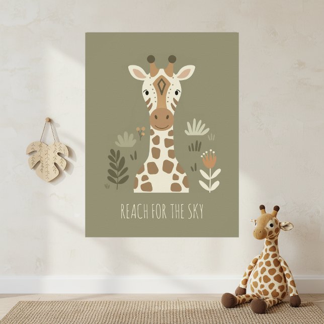 Poster Safari Portraits Giraffe ID1264 (Criador carregado)