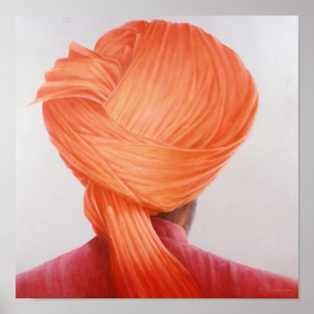 Poster Saffron Turban (Frente)