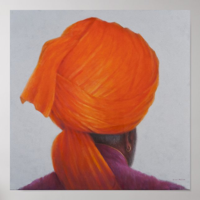 Pôster Saffron Turban 2014 (Frente)