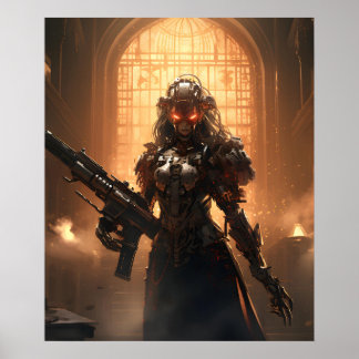 Poster Saga Templária Mecânica