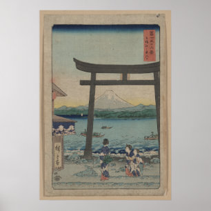 Pôster Sagami Enoshima - 1858