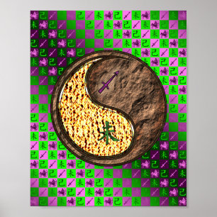 Poster Sagitário e Caprino da Terra