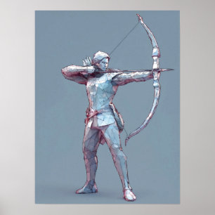 Poster Sagitário Sinal Zodiac