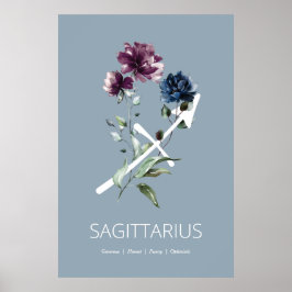 Poster Sagittarius Wall Art Print