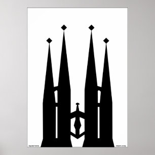 Pôster Sagrada Familia