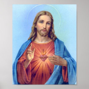 Poster sagrado do coração