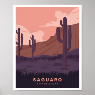 Poster Saguaro Arizona