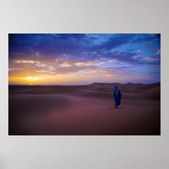 Pôster Saharan Sunrise (Frente)