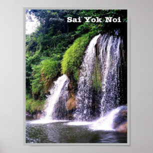Poster Sai Yok Noi - Waterfall - Tailândia -